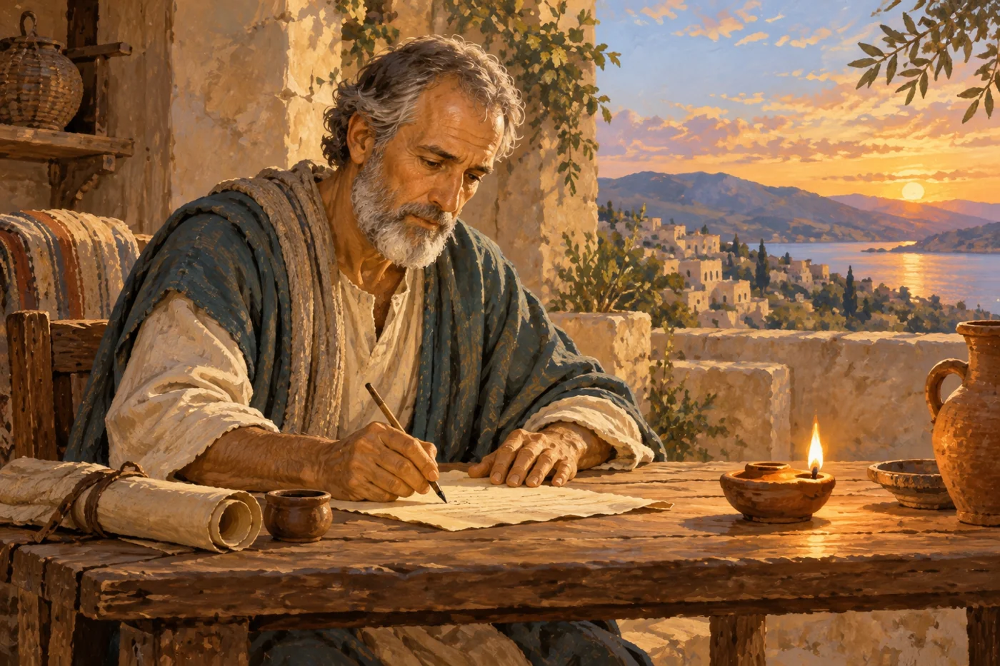 장로는 사랑하는 공동체에 진리와 사랑의 권면을 보냅니다.